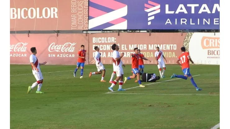 La Roja sub 20 se prepara de cara al Sudamericano de la categoría en el 2023.