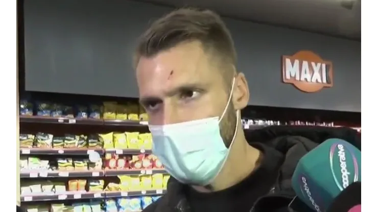 Kagelmacher en su llegada a nuestro país.