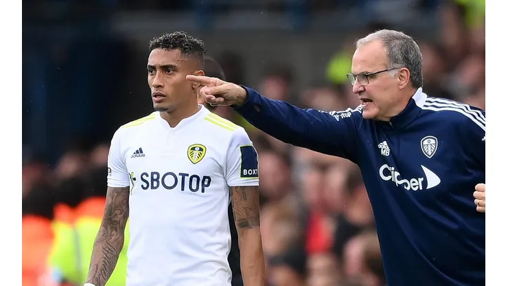Raphinha fue una de las figuras de Bielsa en el Leeds.
