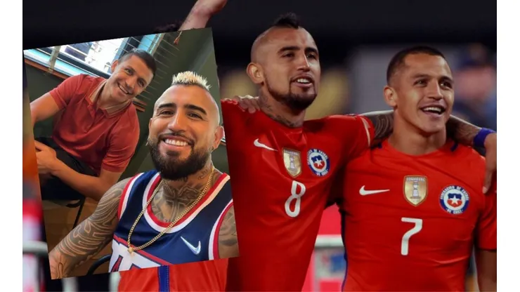 La publicación de Arturo Vidal con Alexis Sánchez
