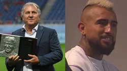 Zico le aconsejó a Vidal de tener una buena vida para aguantar los partidos de Flamengo.