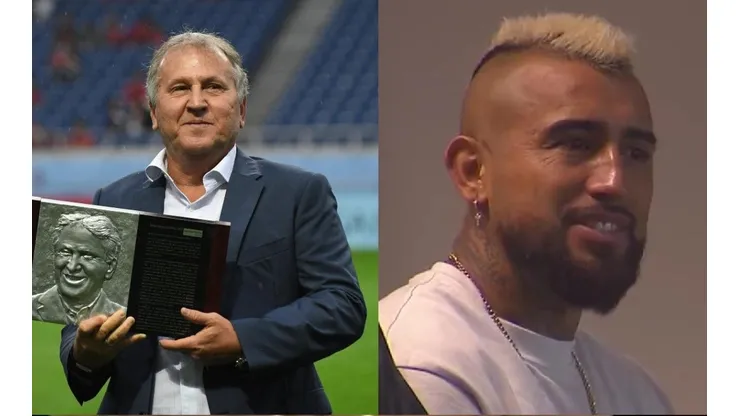 Zico le aconsejó a Vidal de tener una buena vida para aguantar los partidos de Flamengo.