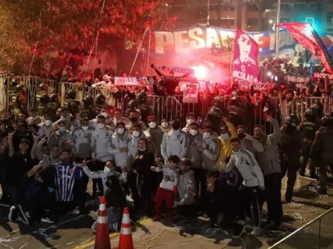 El gran recibimiento a la U en Antofagasta