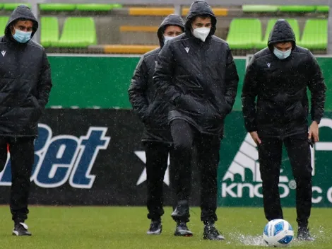 Partido entre Wanderers y Temuco es suspendido por las intensas lluvias