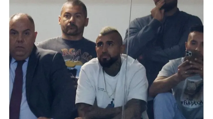 Vidal vibró con el partido del Mengao ante Tolima