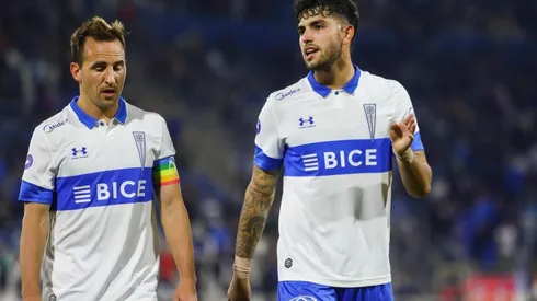 González tuvo que ser reemplazado por José Pedro Fuenzalida.