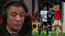 El ex mediocampista albo no quedó conforme por el juego del Cacique.