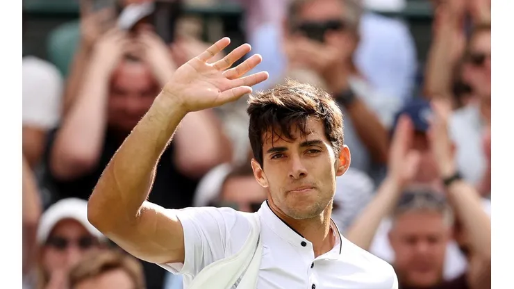 El chileno terminó su participación en el tercer Grand Slam del año