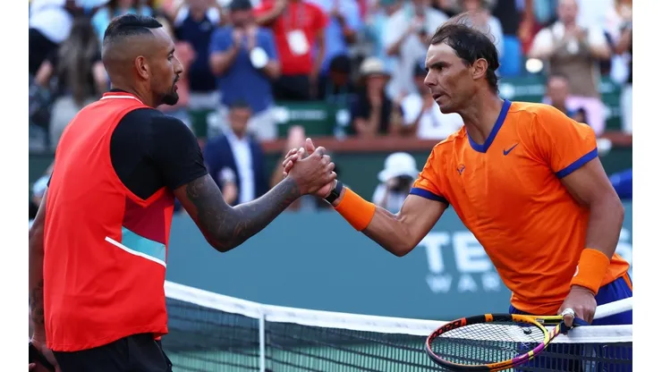 Un partidazo protagonizarán Nadal y Kyrgios en la semifinal de Wimbledon.