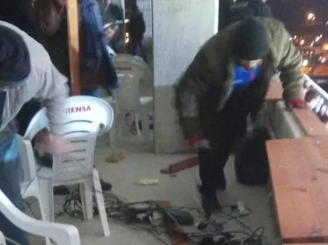 Inaceptable: Hinchas de Unión agreden a prensa uruguaya en Argentina