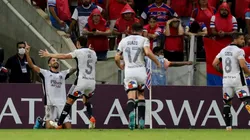 El último festejo de Colo Colo en Brasil fue este año ante Fortaleza.