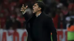 Quinteros no quedó conforme con el desempeño de la defensa.