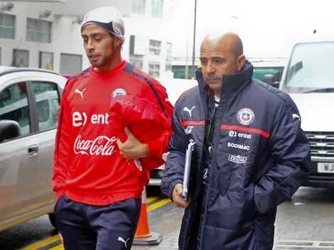 Valdivia se saca el sombrero con Sampaoli y bancar a Vidal en accidente