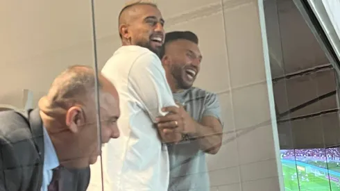 Vidal es cábala para que Flamengo avance a los cuartos de final