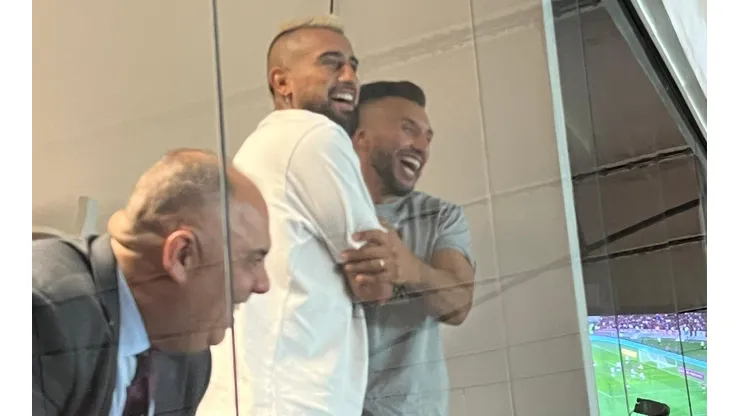 Vidal es cábala para que Flamengo avance a los cuartos de final