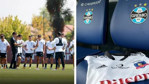 Colo Colo completa sus trabajos en las instalaciones de Gremio.