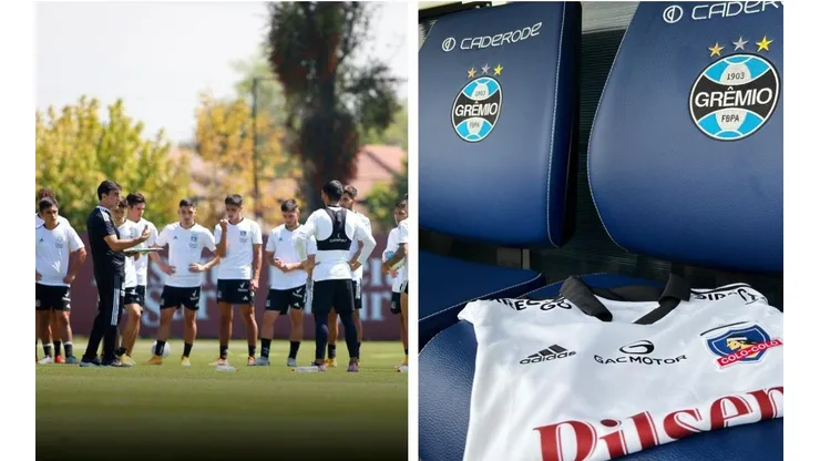 Colo Colo completa sus trabajos en las instalaciones de Gremio.