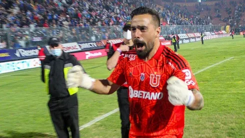 Los hinchas de la U explotaron ante Hernán Galíndez.