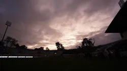 Los hinchas que asistieron al estadio comenzaron a subir postales a las redes sociales.