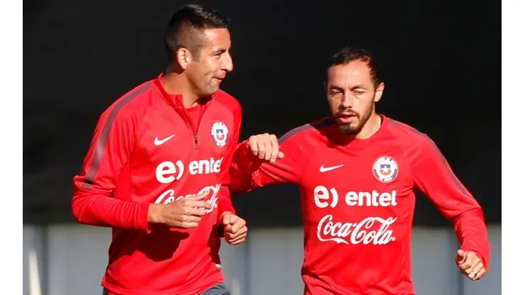 Díaz e Isla compartieron varias veces nóminas de la Selección Chilena.