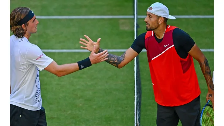 Kyrgios ganó el último duelo, el cual jugaron en el ATP de Halle 2022, también sobre pasto