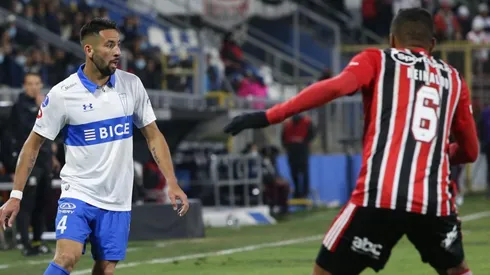 El lateral jugó todo el partido y donde tuvo un error en el segundo tanto de los brasileños