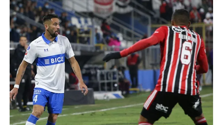 El lateral jugó todo el partido y donde tuvo un error en el segundo tanto de los brasileños