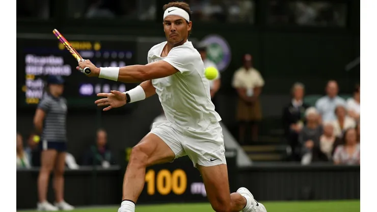 Rafa Nadal no jugaba en Wimbledon desde la edición de 2019