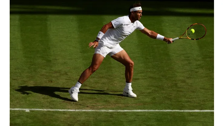 Nadal en Wimbledon.