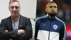Barticciotto intercambia palabras con Vidal en medio del triunfo de Colo Colo.