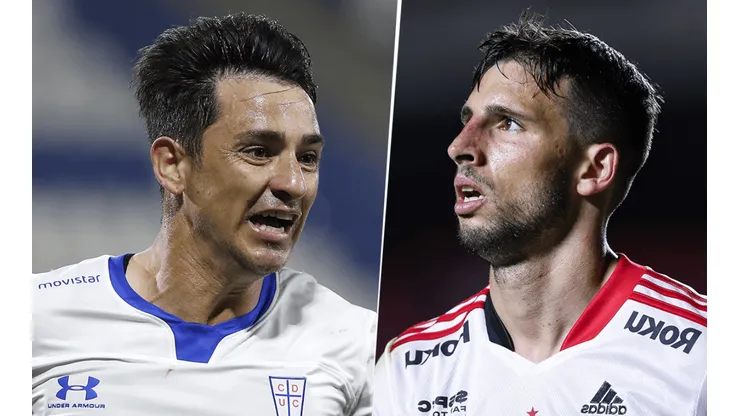 Católica vs. São Paulo por la Copa Sudamericana (Fotos: Getty).