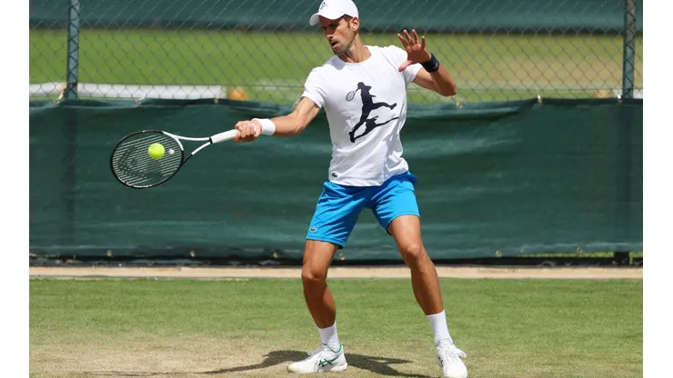 Djokovic se prepara para dar un gran espectaculo.