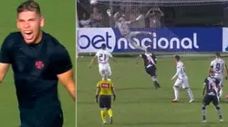 Carlos Palacios anotó un golazo