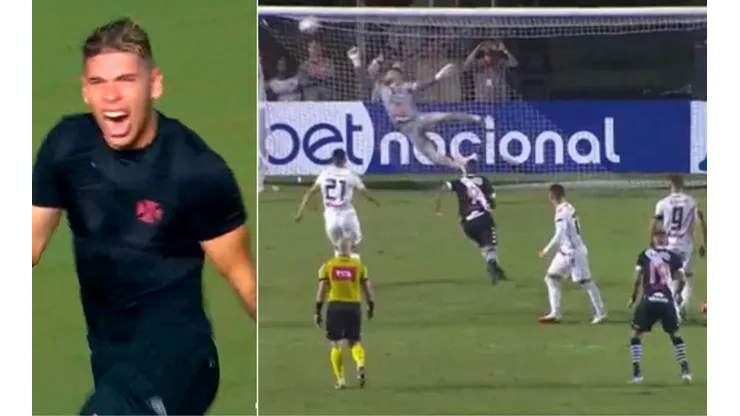 Carlos Palacios anotó un golazo