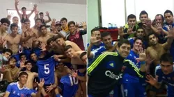 La sub 17 de la U emuló la celebración de aquella goleada ante Colo Colo