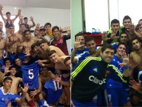 Video: La U sub 17 golea a Colo Colo y celebra como en la Era Sampaoli