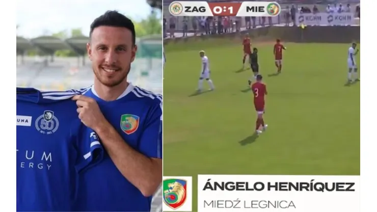 Ángelo Henríquez anotó en su debut