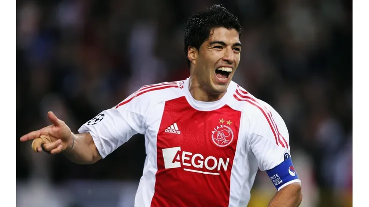 Luis Suárez supo brillar en el Ajax antes de saltar a la Premier League.