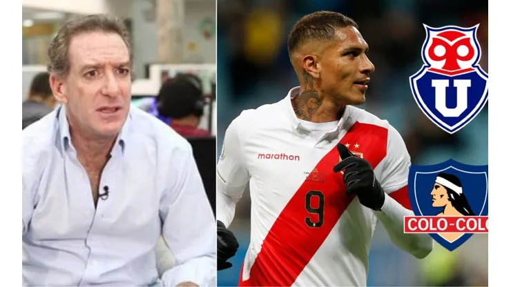 El periodista peruano no le baja la cortina a la chance de Guerrero al fútbol chileno