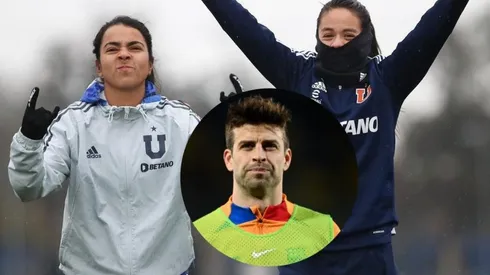 U de Chile Fem sube el columpio a Piqué con particular troleo.