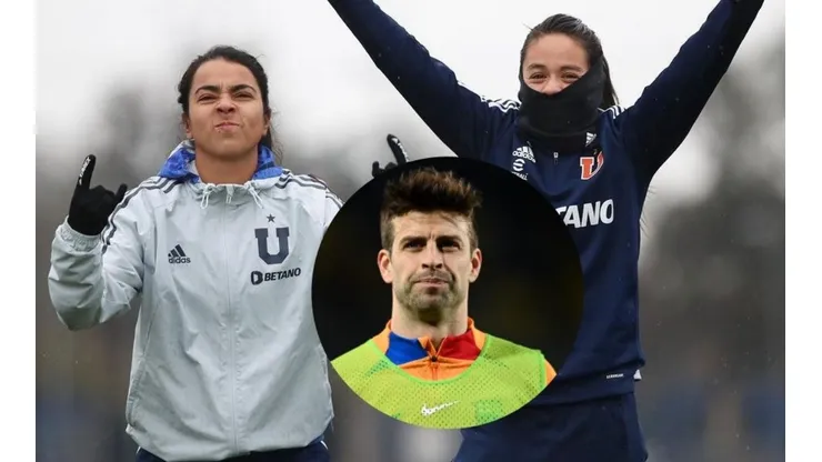 U de Chile Fem sube el columpio a Piqué con particular troleo.