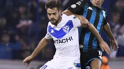Agustín Bouzat juega desde el 2018 en Vélez Sarsfield.