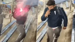 Hincha de UC que lanzó bengala en partido con Flamengo es menor de edad.