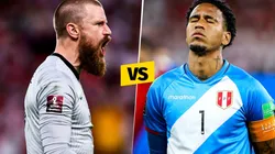 Pedro Gallese ningunea a Andrew Redmayne