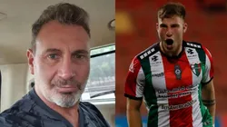 El ex jugador y padre del formado en la UC tuvo palabras para su hijo tras llegar otra vez a Palestino