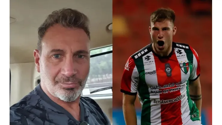 El ex jugador y padre del formado en la UC tuvo palabras para su hijo tras llegar otra vez a Palestino