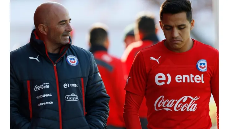 Alexis Sánchez podría ser dirigido otra vez por Jorge Sampaoli