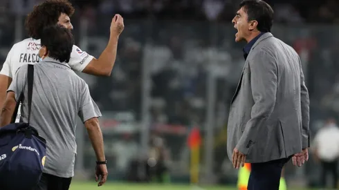 Falcón explica el encontrón que tuvo con Quinteros.