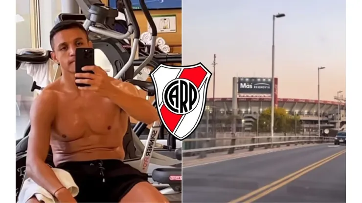 Alexis Sánchez y su 'coqueteo' con River Plate por Instagram