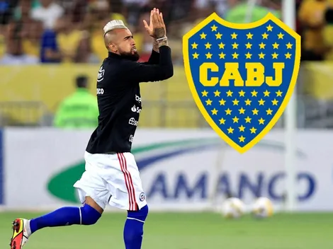 Ídolo de Boca recibe con los brazos abiertos a Vidal